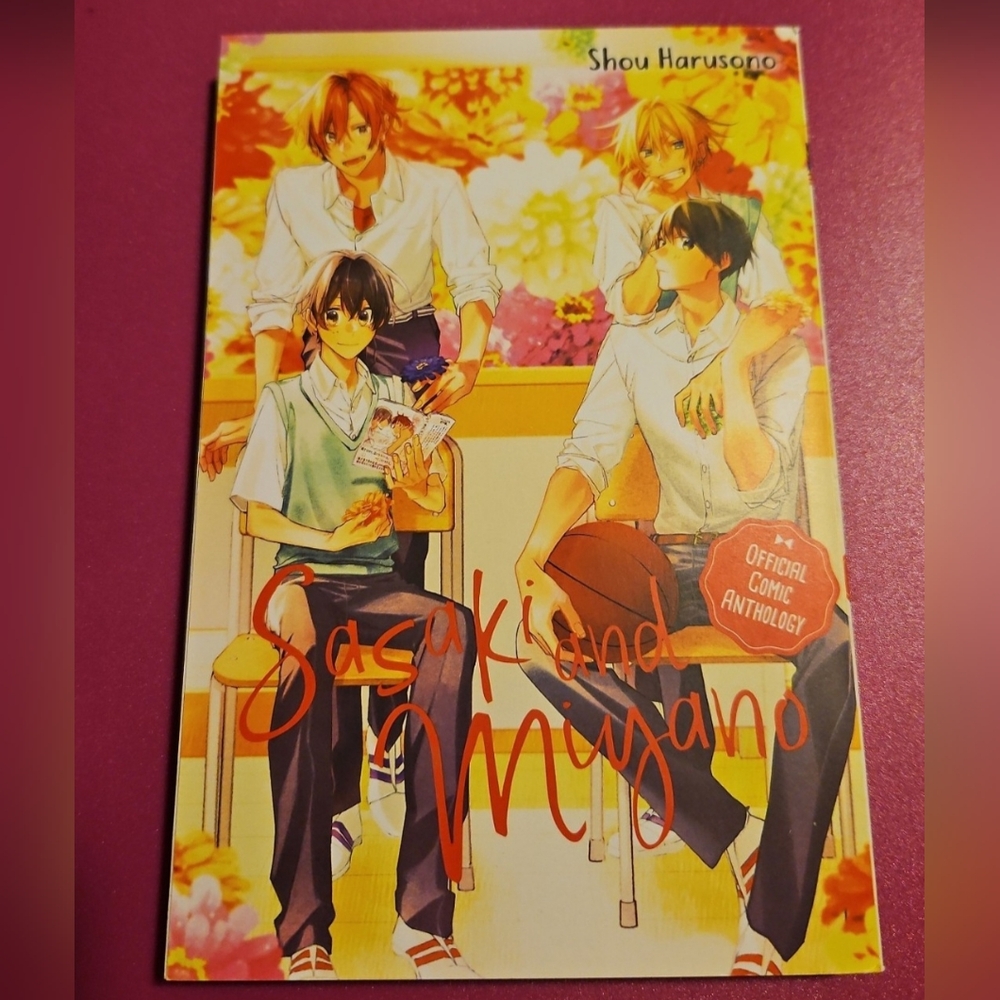 Sasaki and miyani official comic anthology